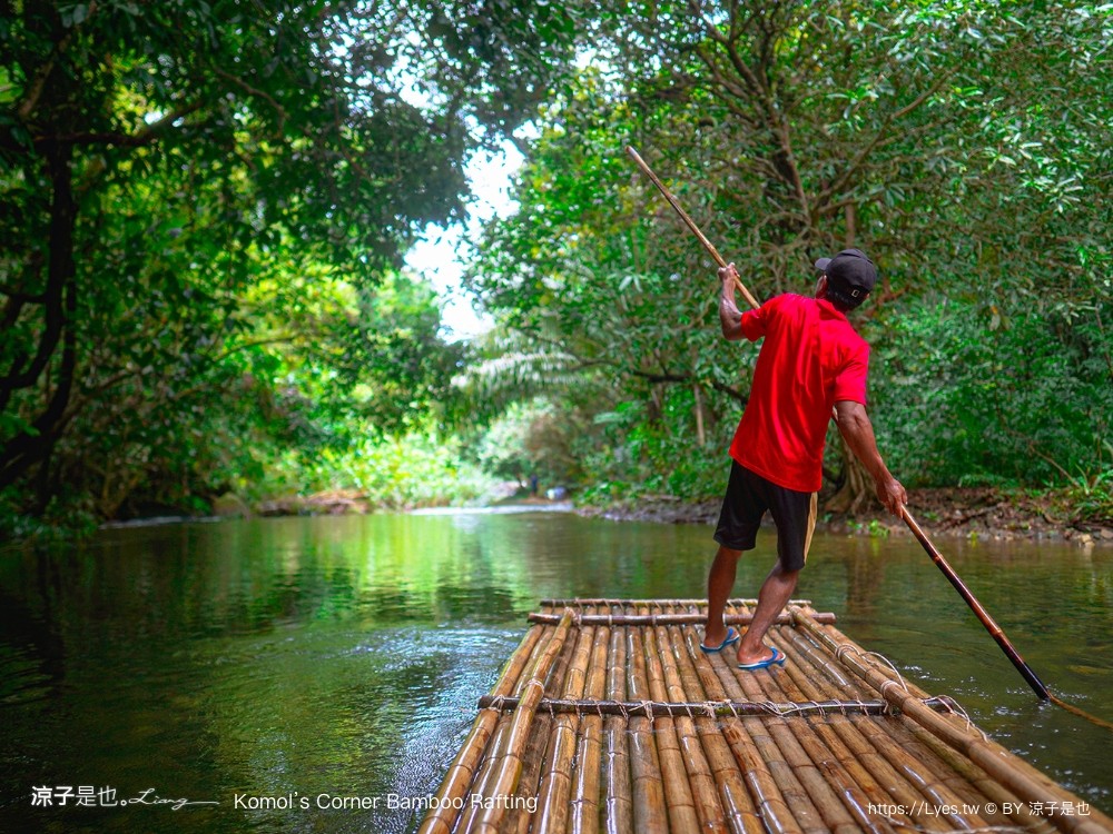 Komol’s Corner Bamboo Rafting Khao Lak 竹筏漂流 普吉島景點 泰國親子景點 攀牙景點 泰國景點推薦 泰國雨林生態體驗