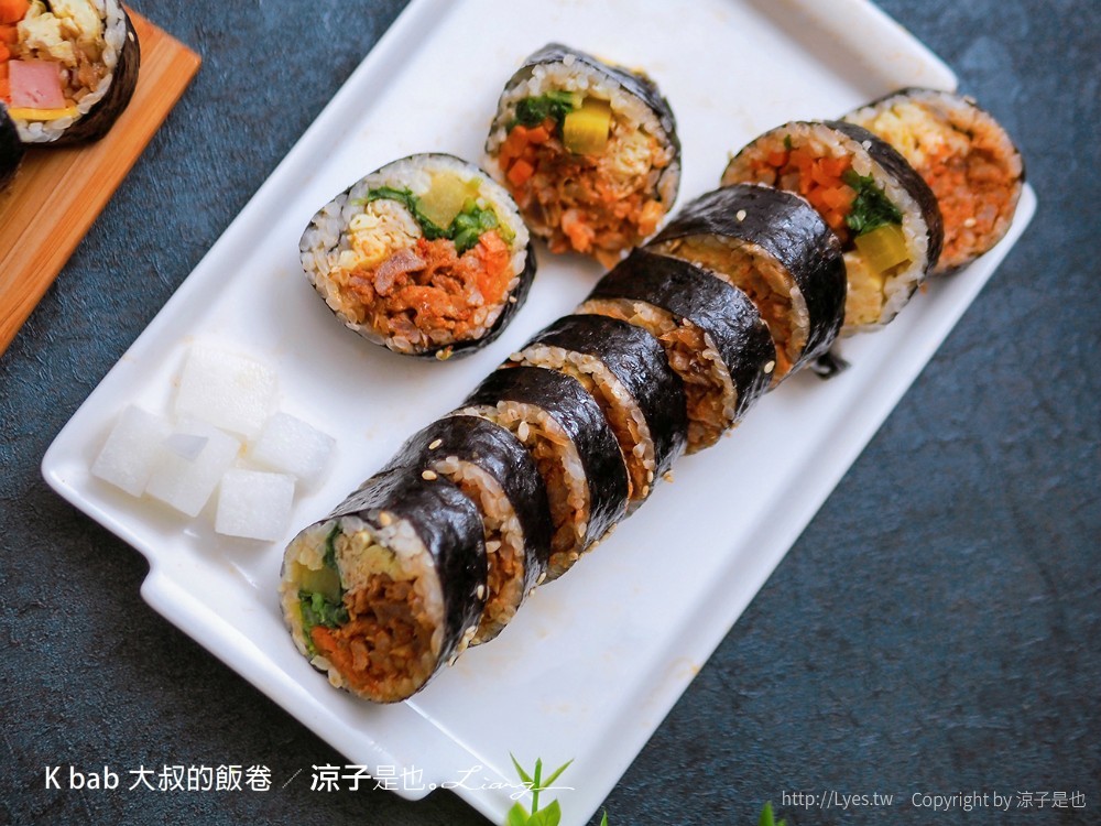 K bab 大叔的飯卷 菜單 台中 中友百貨 一中街 美食餐廳 小吃