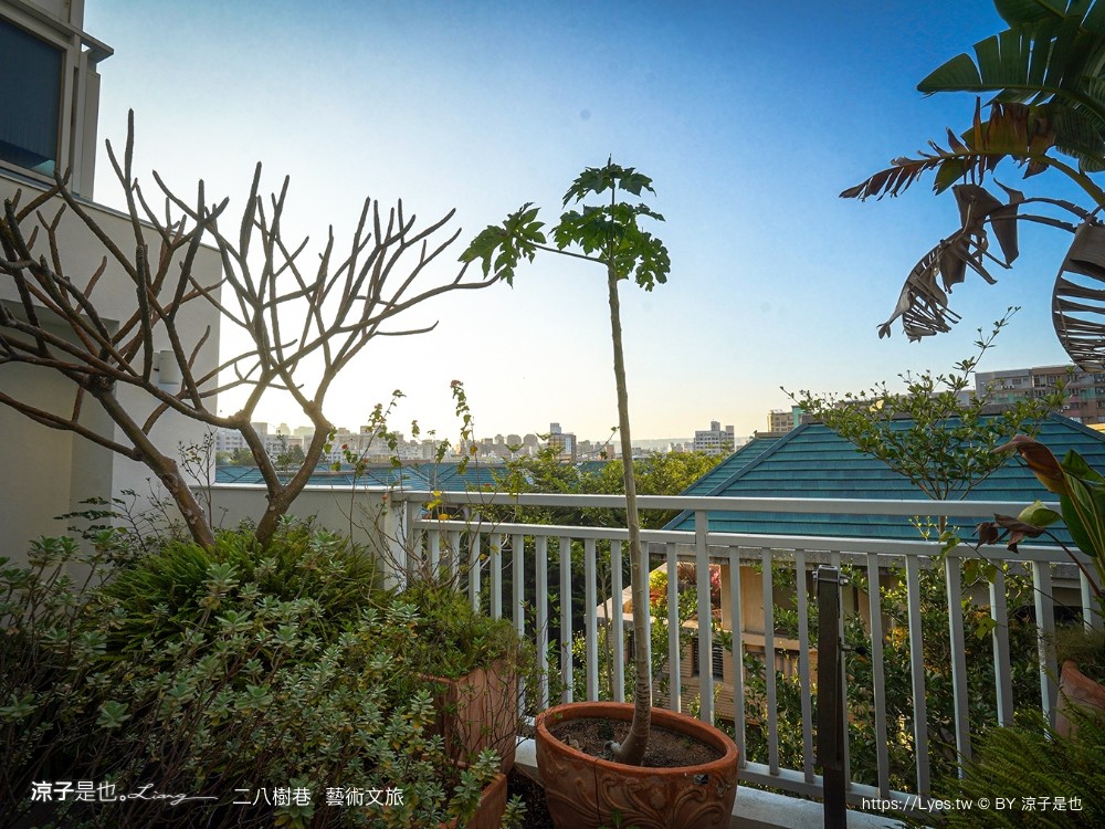 二八樹巷藝術文旅 台中逢甲住宿 西屯親子飯店 台中親子住宿推薦 和室房間 點心自助吧 公園 youbike