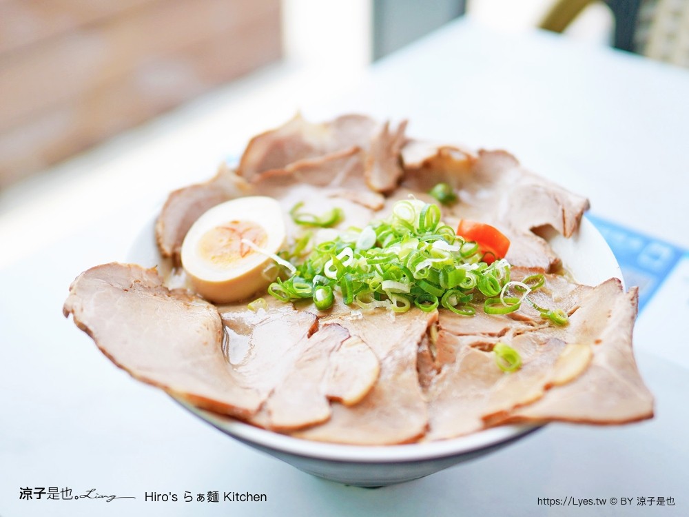 hiros らぁ麵kitchen 菜單 台中三井 lalaport 北館美食街 濃郁系日本拉麵 餐廳