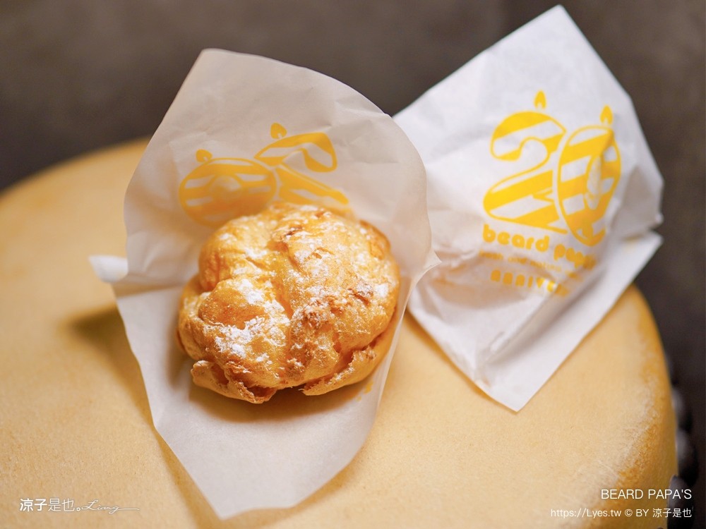 菜單 台南三井outlet美食 餐廳推薦 日本名店 beard papas日式泡芙工房