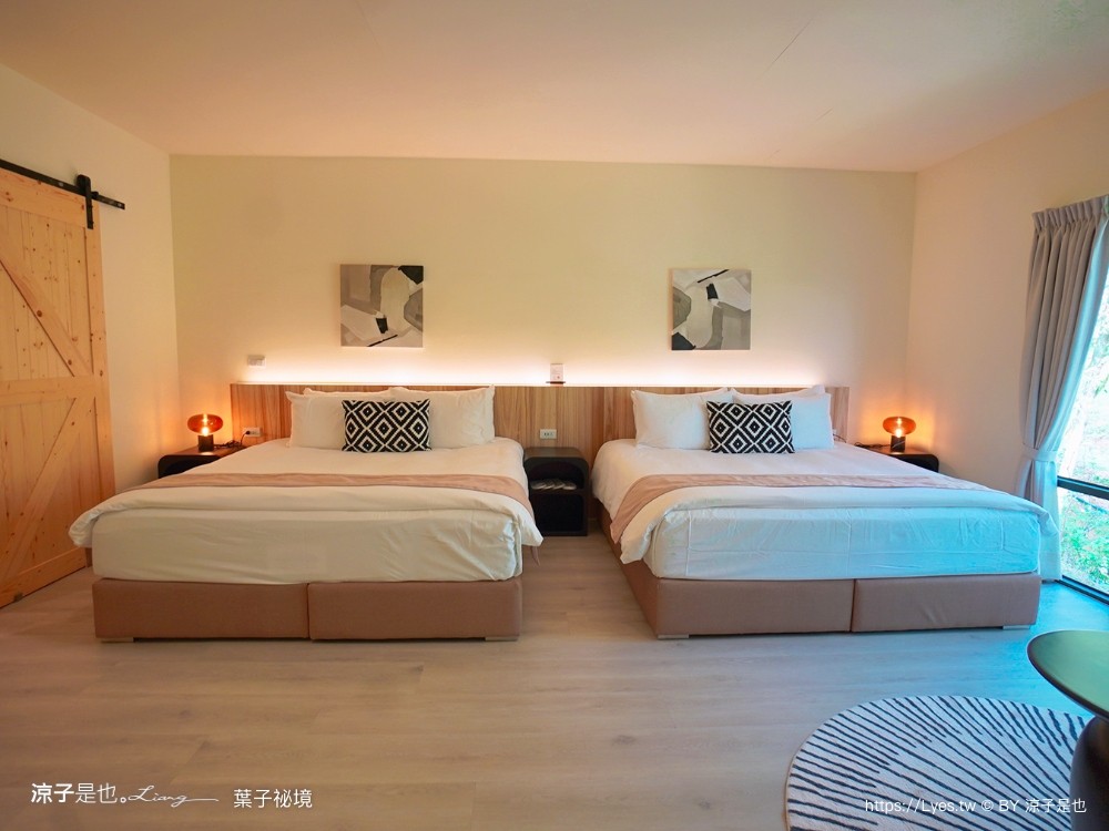 葉子祕境 南投埔里民宿 森林住宿 豪華懶人 netflix disney 日月潭 早餐 晚餐