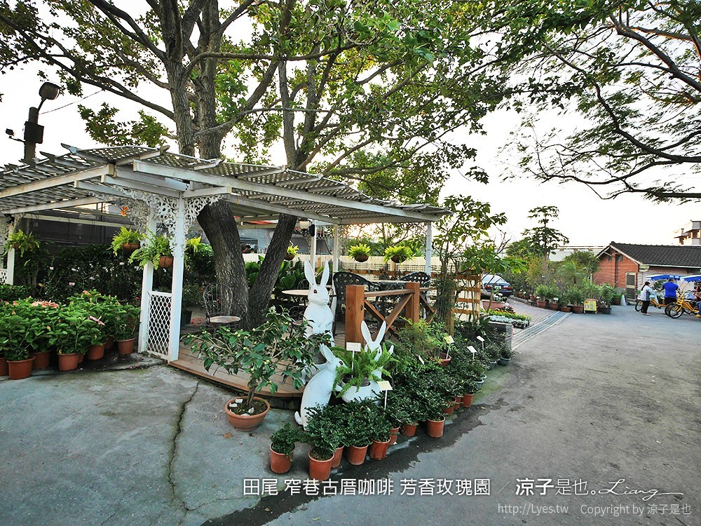 田尾 窄巷古厝咖啡 芳香玫瑰園