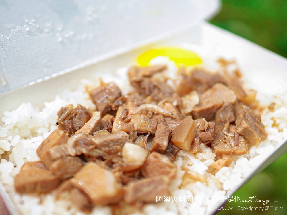 嘉義-阿溪火雞肉飯 嘉義火車站附近小吃美食 火雞肉飯有迷人油蔥酥好吃耶