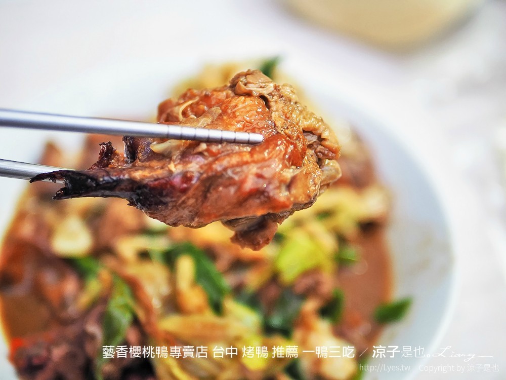 藝香櫻桃鴨專賣店 台中 烤鴨 推薦 一鴨三吃