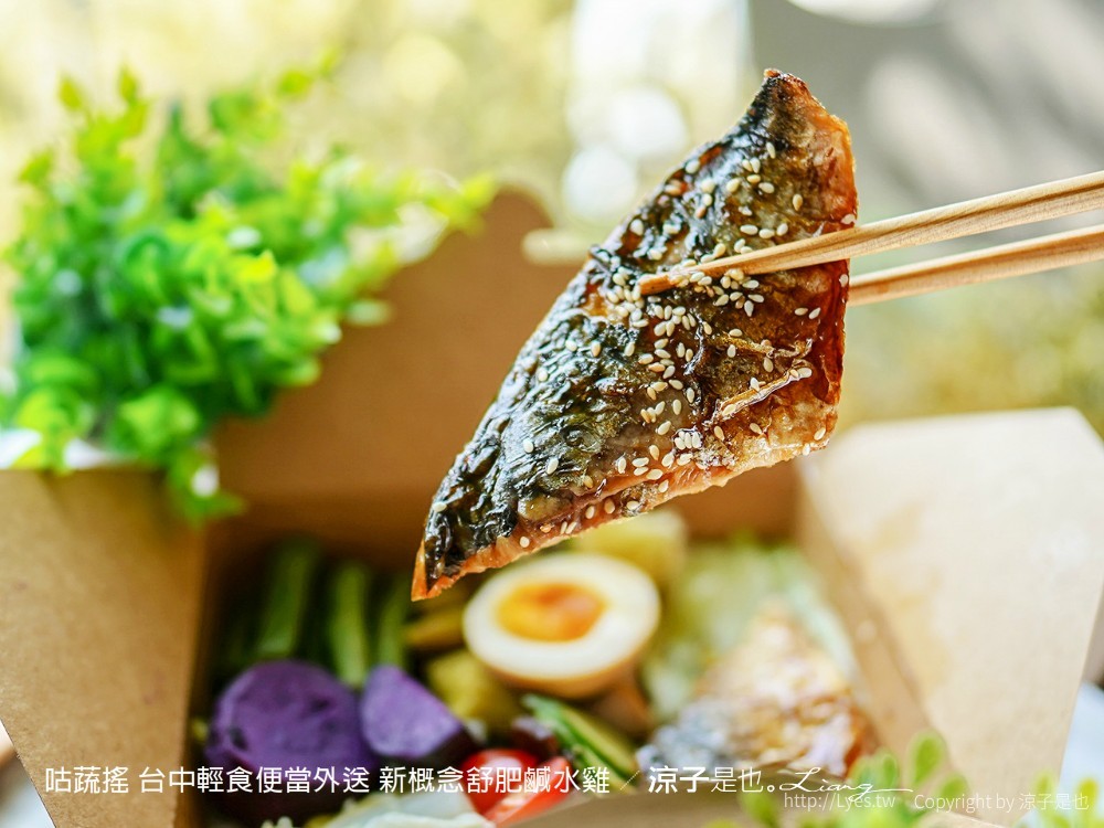 咕蔬搖 台中輕食便當外送 新概念舒肥鹹水雞