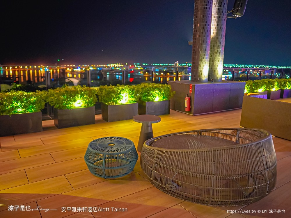 台南安平雅樂軒酒店 台南住宿 台南親子飯店推薦 房型 早餐 兒童遊戲室 健身房 高空酒吧 頂樓夜景 萬豪酒店 aloft tainan