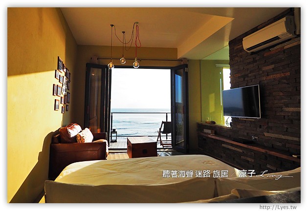 墾丁民宿-聽著海聲 迷路 旅居-躺在床上就可以看海的墾丁住宿