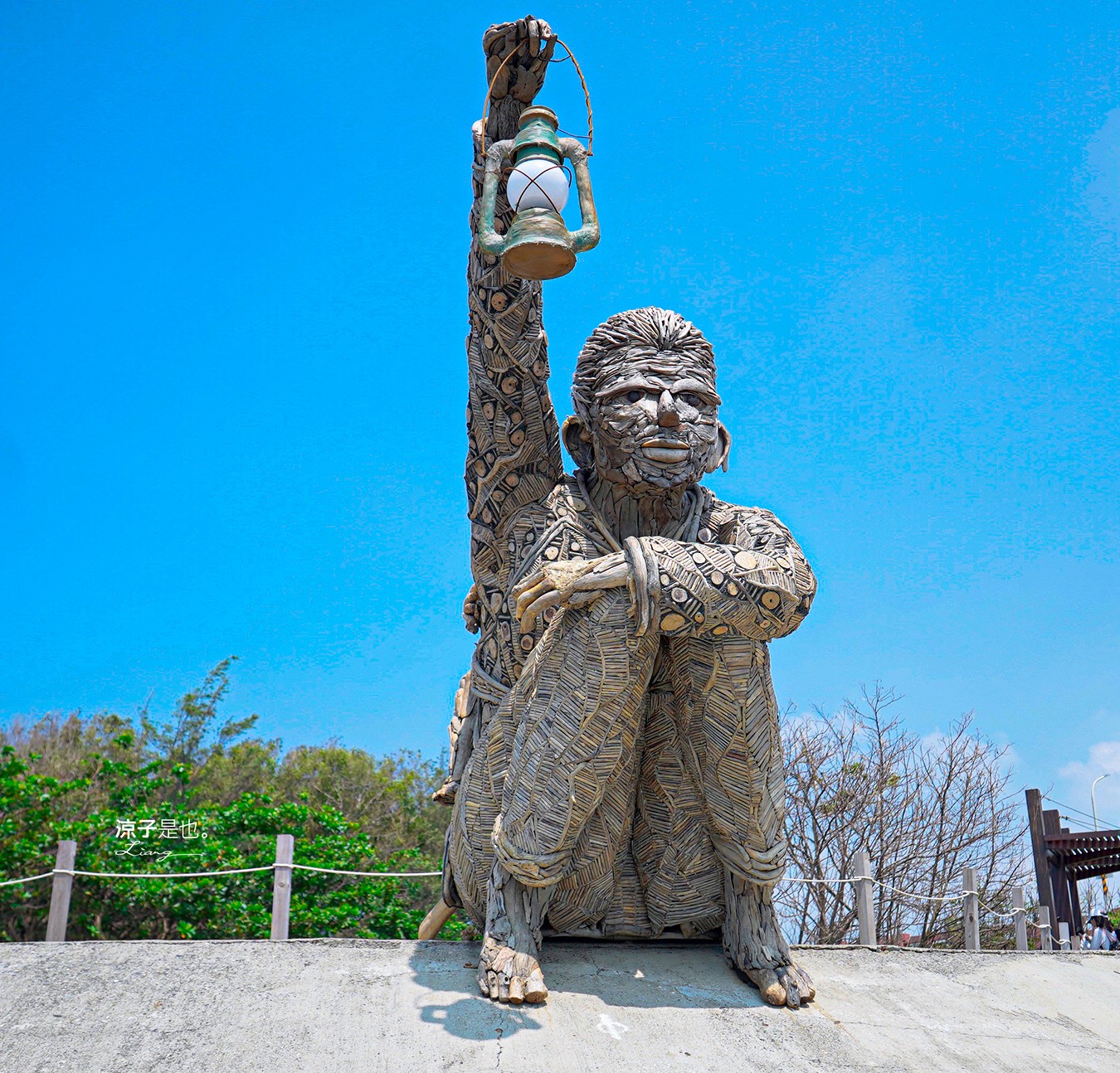 台南景點 七彩同心圓迷宮 台江阿嬤 ig打卡 開江紀 台江國家公園 鹿耳門 台南地景藝術 台江建庄二百年 美麗的蛻變