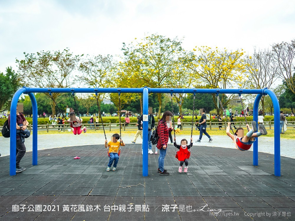 廍子公園2021 黃花風鈴木 台中親子景點