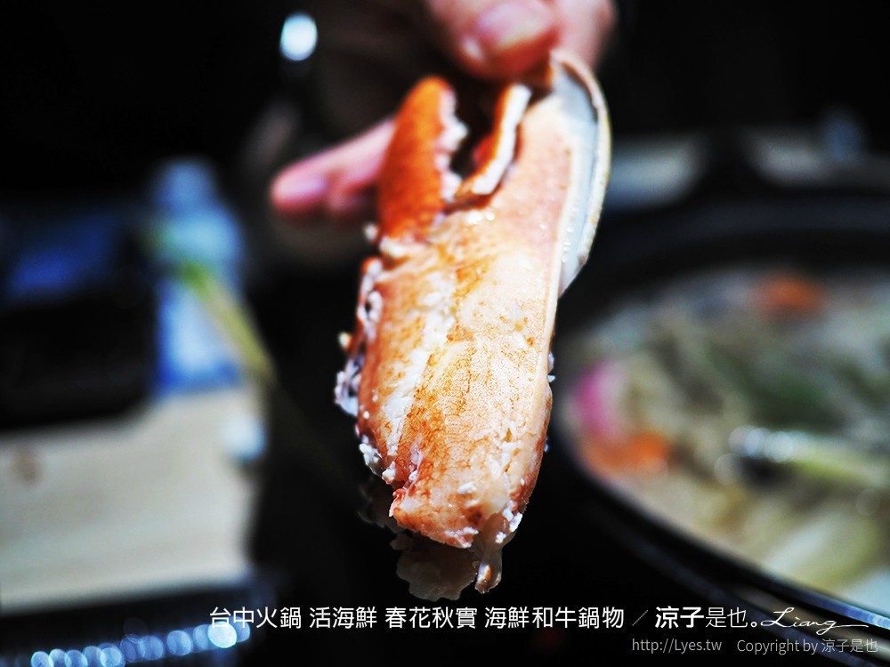 台中火鍋 活海鮮 春花秋實 海鮮和牛鍋物