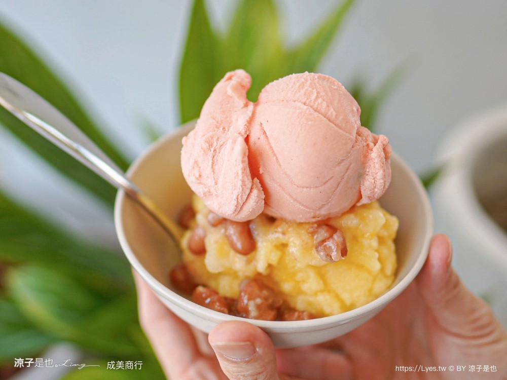 成美豐仁冰 菜單 一中街 孔廟 水果冰 豐仁冰創始店 台中手工冰淇淋 成美商行 飲料 冰沙 水餃 泡麵