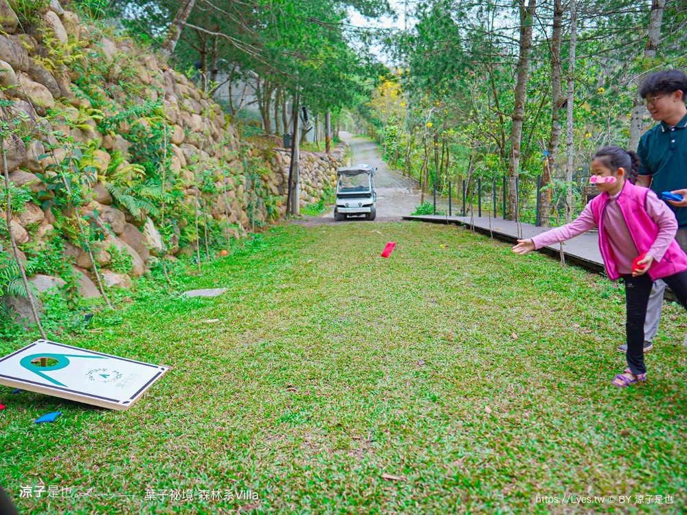 葉子祕境 南投埔里民宿 森林住宿 villa 豪華懶人露營 一泊二食 飯店 netflix disney 日月潭 早餐 晚餐