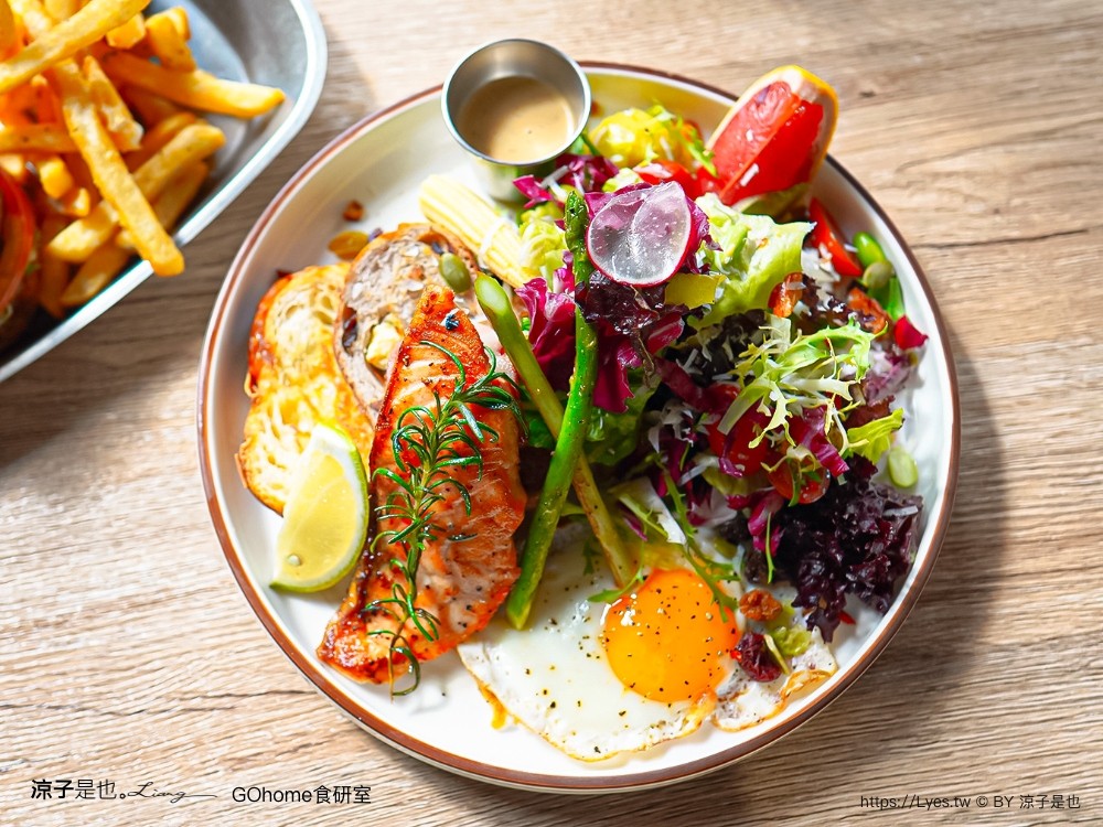 gohome食研室 菜單 早午餐 義大利麵 漢堡 台中美食 台中科博館 森林系 台中早午餐 餐廳