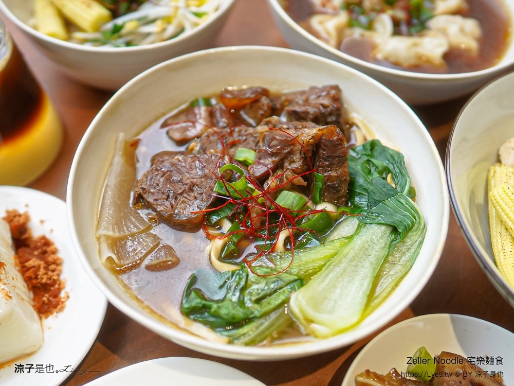 宅樂麵食 zeller noodle 台中美食 牛肉麵 菜單 宅樂建國店 露營風早午餐 網美文青 麵食小吃
