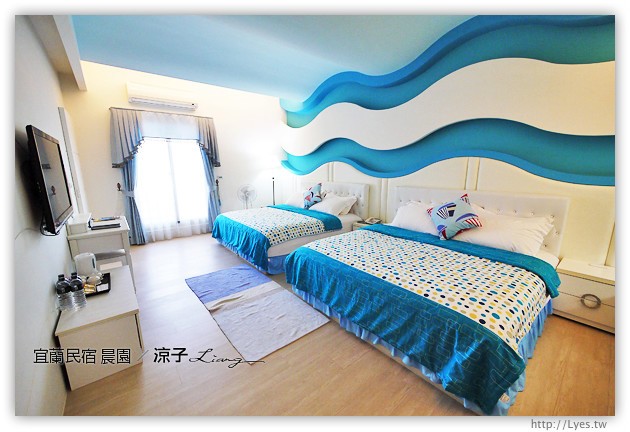 宜蘭民宿-晨園民宿-靠近傳藝中心，每間房都有陽台可以放空的宜蘭民宿