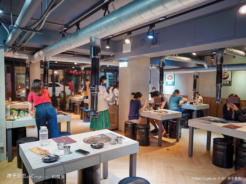 料韓男 菜單 台中美食 韓國熟成烤五花肉 北屯燒烤餐廳 專人代烤 韓式烤肉推薦