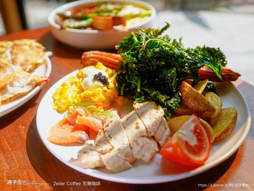 宅樂咖啡 zeller coffee 菜單 大墩旗艦店 台中早午餐 南屯咖啡館 插座 訂位 輕食飲品