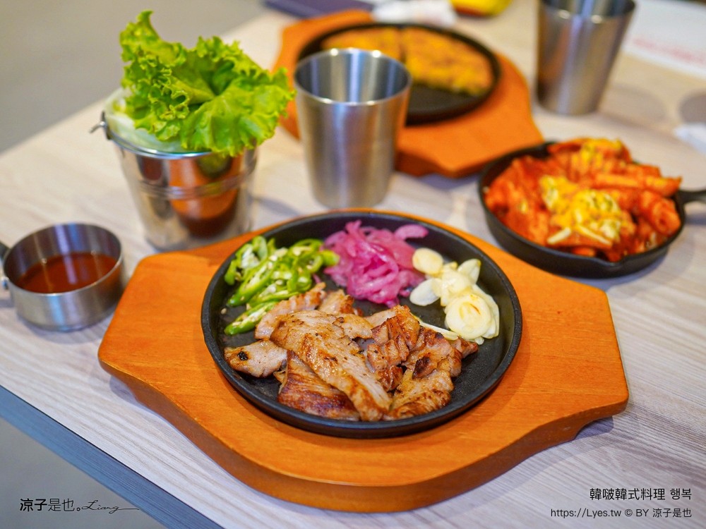 韓啵 韓式料理 台中公益店 菜單 這一鍋 全新 韓式品牌 台中美食餐廳 豆腐鍋 鐵鍋飯 행복