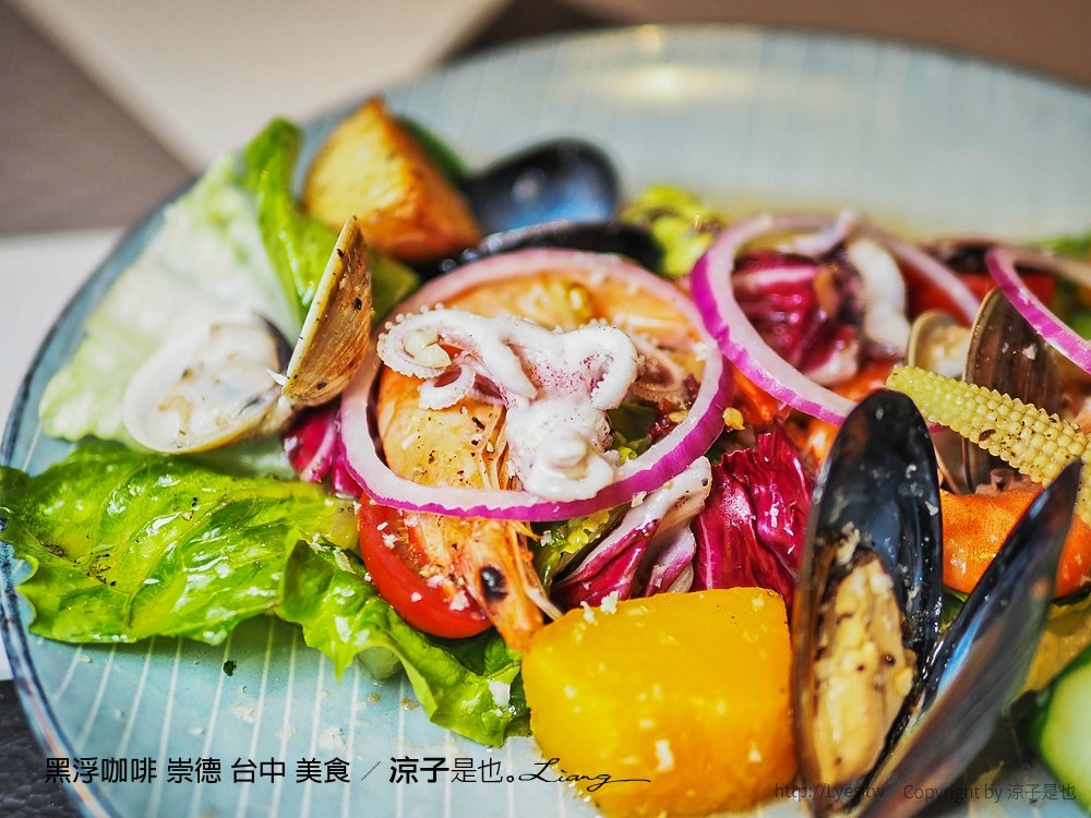 黑浮咖啡 崇德 台中 美食