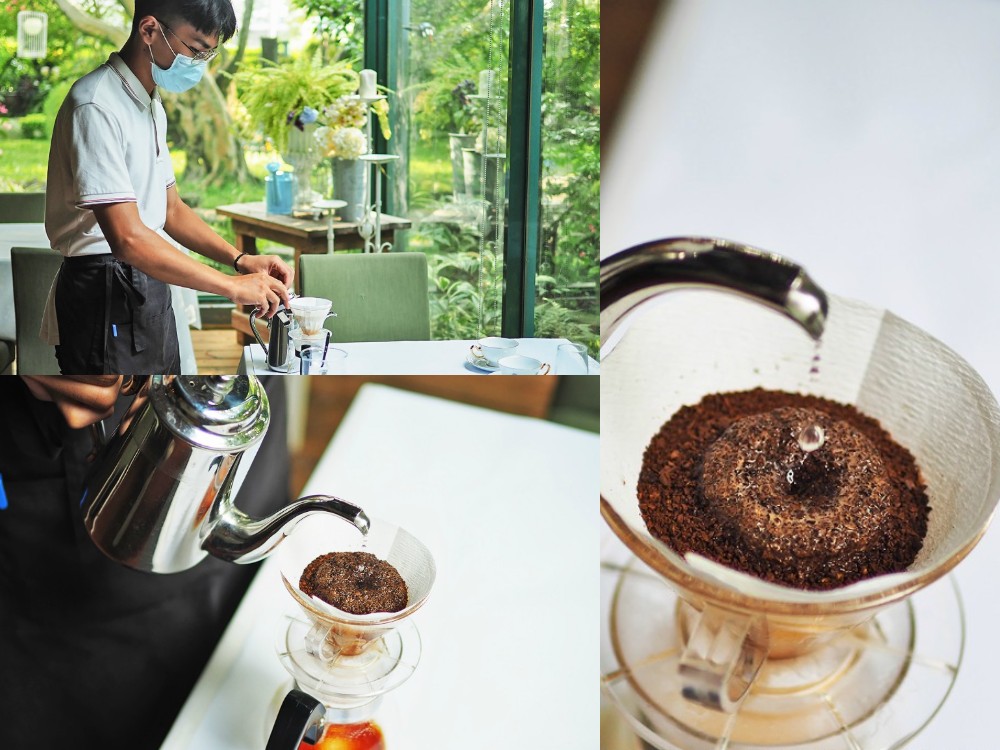 新社-千樺花園餐廳(附菜單) 絕美森林系玻璃屋好夢幻 來份手沖咖啡的浪漫下午茶吧！台中新社約會景點推薦