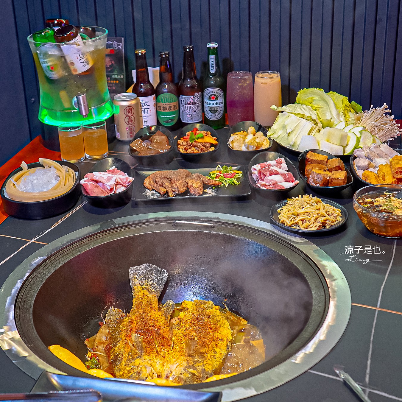 醉地府鐵鍋燉 菜單 台中公益路餐廳 台中美食 陰間地府主題 訂位 麻辣魚 麻辣鍋 餐酒館 訂位