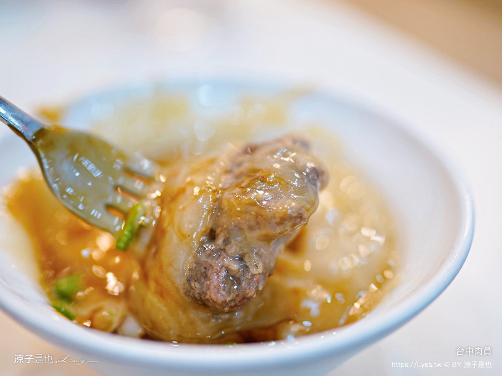 台中肉員 台中肉圓 菜單 台中米其林必比登推薦 後火車站美食 小吃