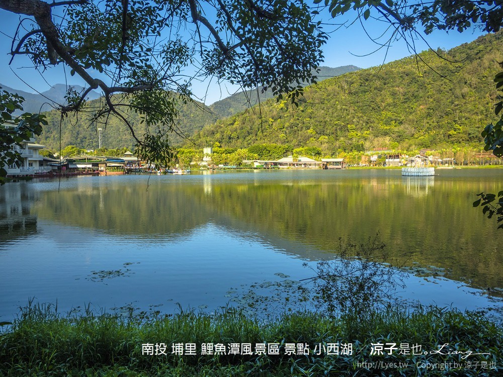 南投 埔里 鯉魚潭風景區 景點 小西湖
