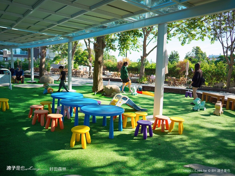 好田森林 菜單 門票 彰化田尾 親子餐廳 親子樂園 恐龍森林 滑草 野餐 玩沙 卡丁車 彰化景點 空中卡丁車