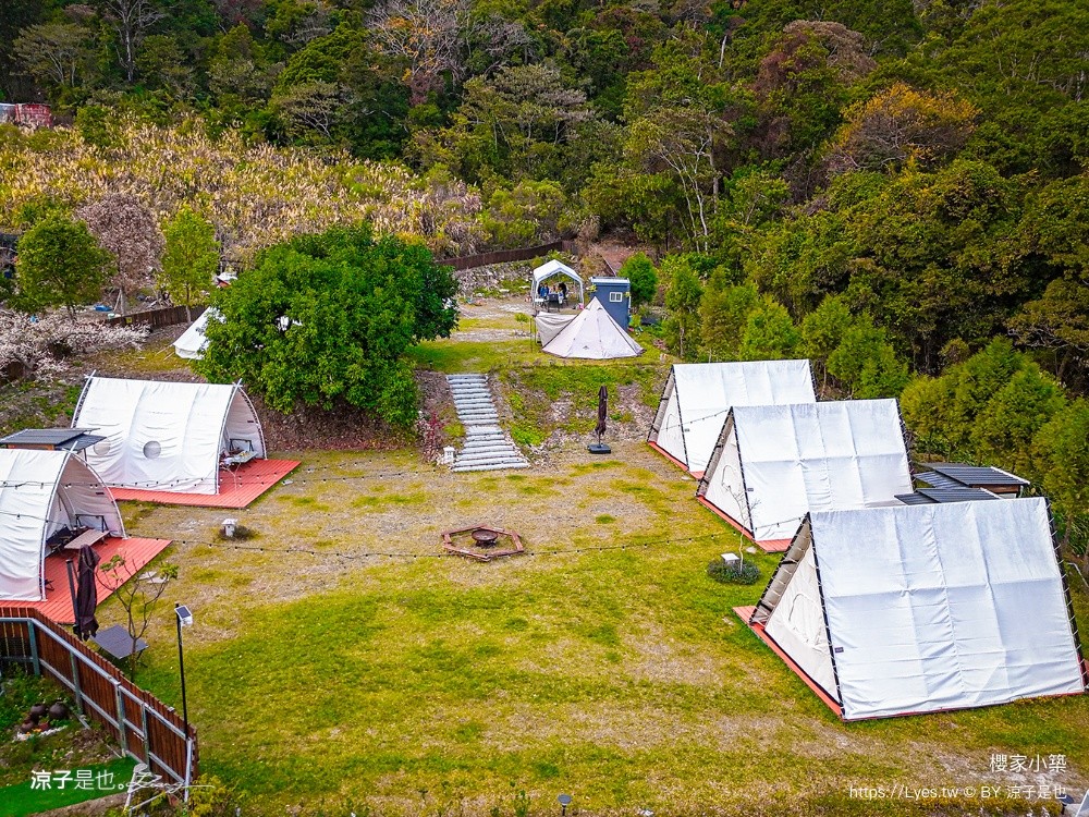 櫻家小築 櫻家小築 谷關住宿 空拍 懶人露營