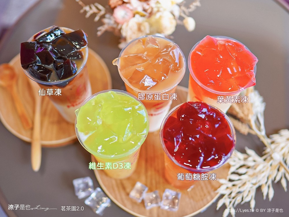 茗茶園20 菜單 台南美食小吃 國華街茶飲 茗茶園凍飲專賣店 台南府前店 維生素凍 創意凍飲