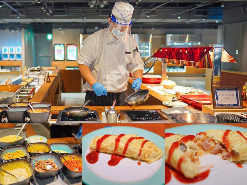 鳳凰食號 台中鳳凰酒店 吃到飽餐廳推薦 台中飯店 buffet 早午餐吃到飽 早餐菜色