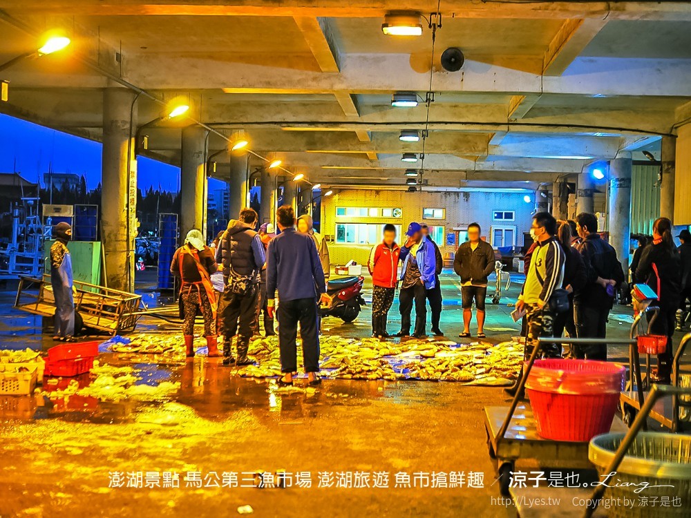 澎湖景點 馬公第三漁市場 澎湖旅遊 魚市搶鮮趣