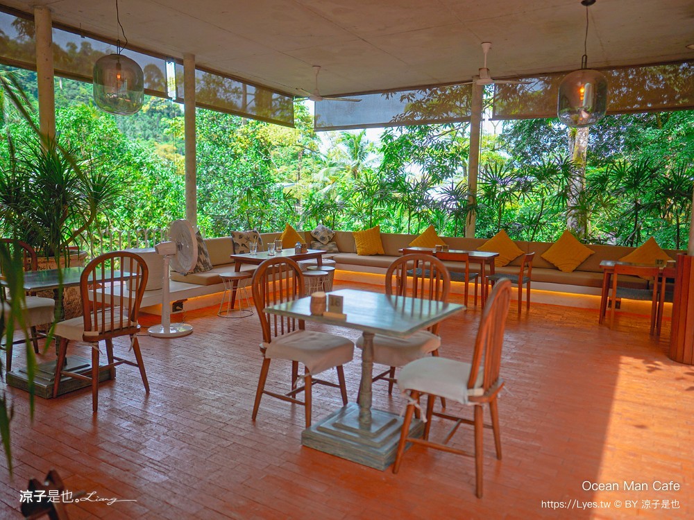 ocean man cafe 泰國攀牙咖啡館 菜單 泰國 早午餐推薦 攀牙 海盜風 南洋風咖啡 khao lak 數位遊牧