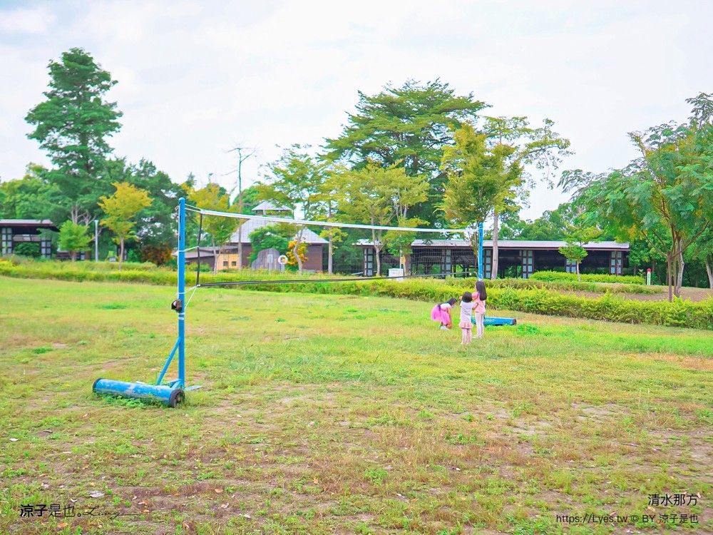 清水那方 彰化親子景點 氣墊兒童戲水池 沙坑 泡腳 餐廳 野餐 豪華懶人露營 溫泉泡湯