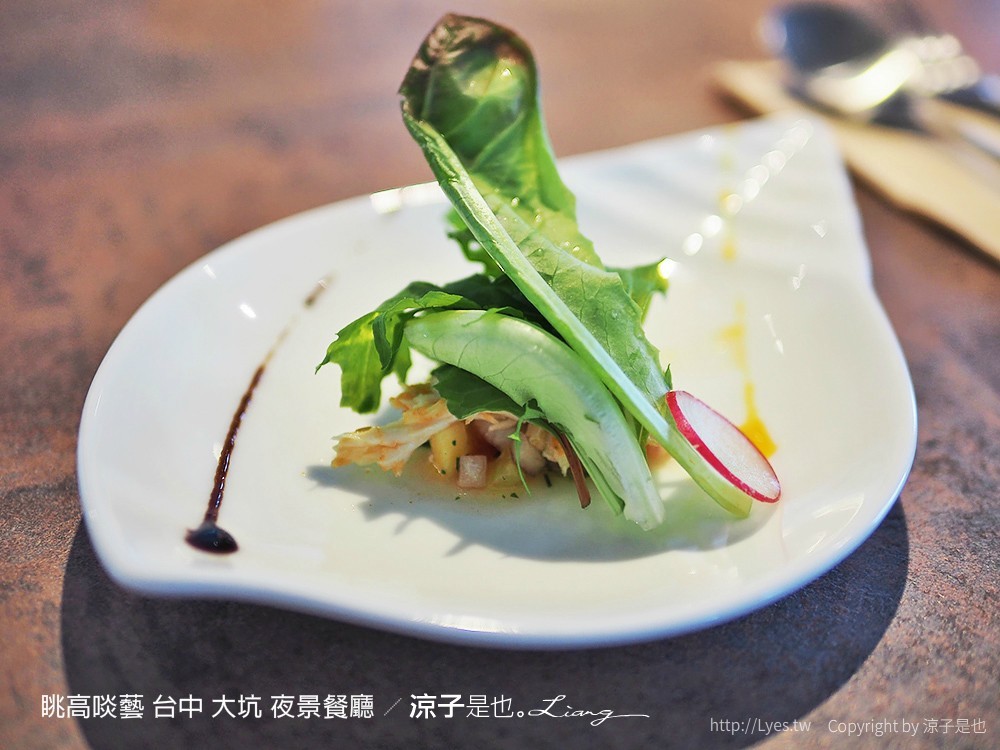 眺高啖藝 台中 大坑 夜景餐廳