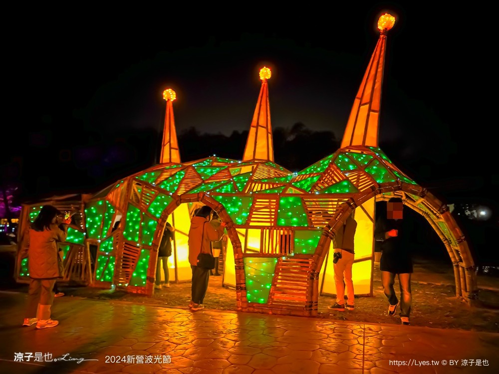 2024 新營波光節 台南 天鵝湖燈會 幾米藝術展 台南景點 新營景點 光影藝術燈會 交通