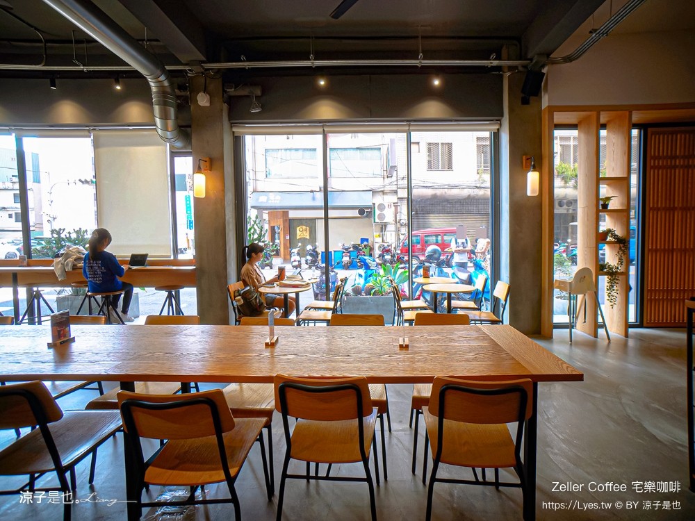 宅樂咖啡 zeller coffee 菜單 大墩旗艦店 台中早午餐 南屯咖啡館 插座 訂位 輕食飲品