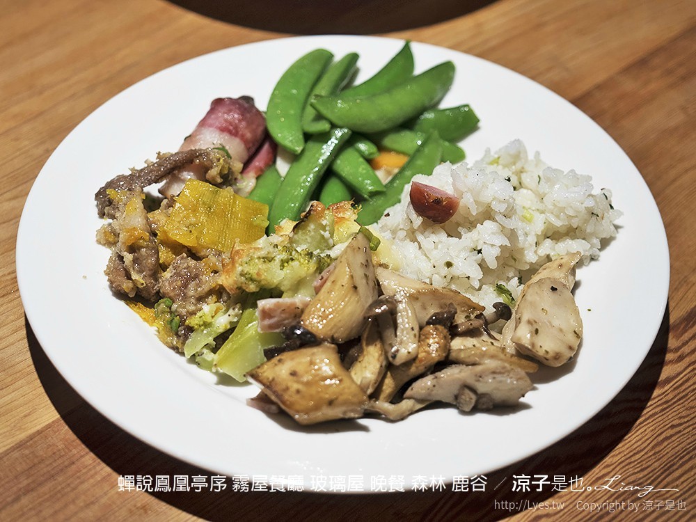 蟬說鳳凰亭序 霧屋餐廳 玻璃屋 晚餐 森林 鹿谷