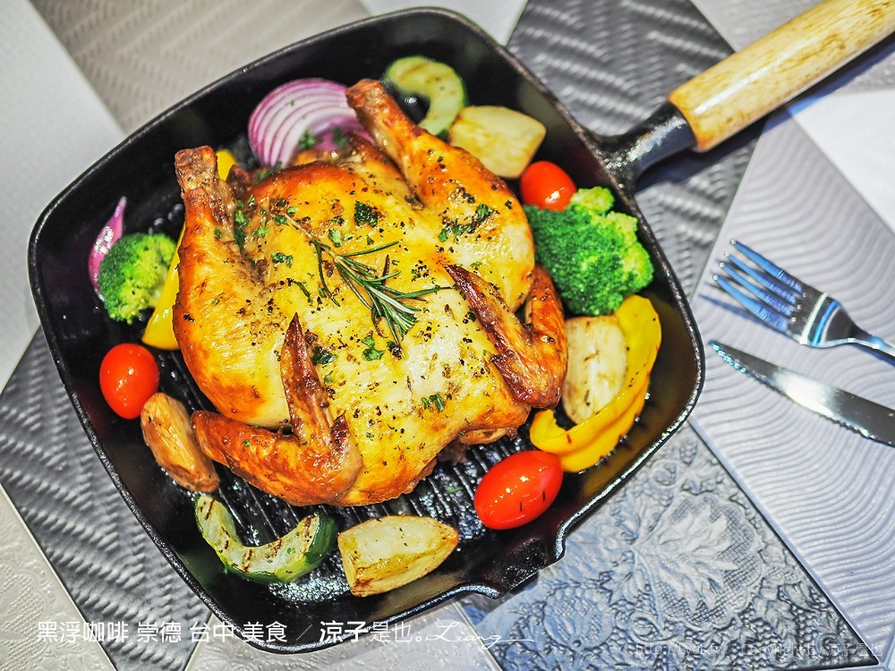 黑浮咖啡 崇德 台中 美食