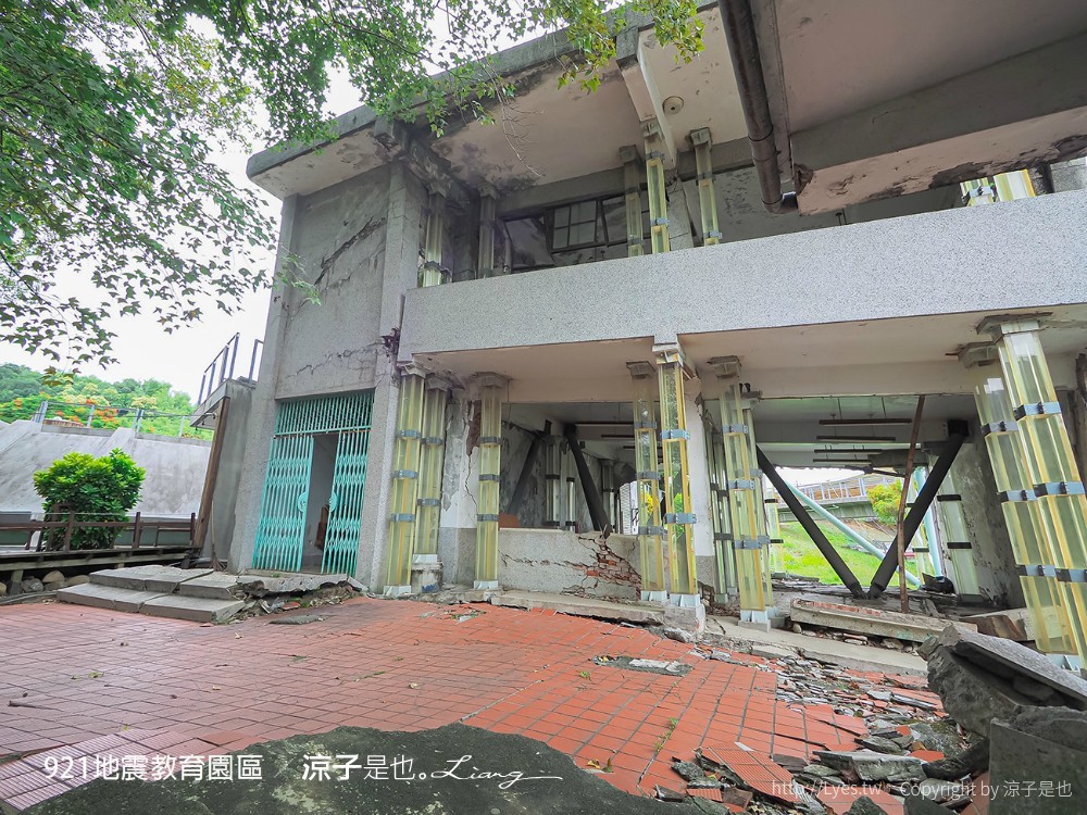 921地震教育園區 台中霧峰 親子景點 diy 地震體驗 動畫劇場 彩虹天梯