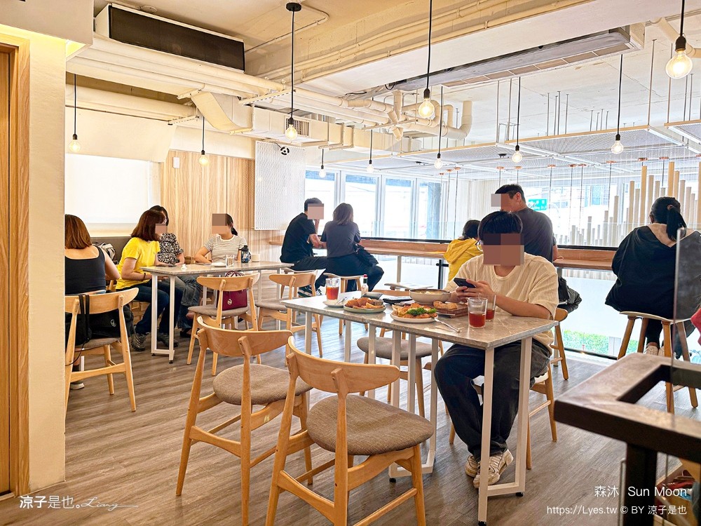 森沐 sun moon 菜單 台中早午餐 台中美食 早午餐餐廳 純白 北歐風