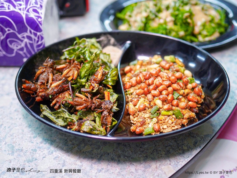 四重溪新興餐廳 菜單 四重溪美食 四重溪溫泉餐廳 屏東美食 屏東餐廳 蟋蟀 蜂蛹