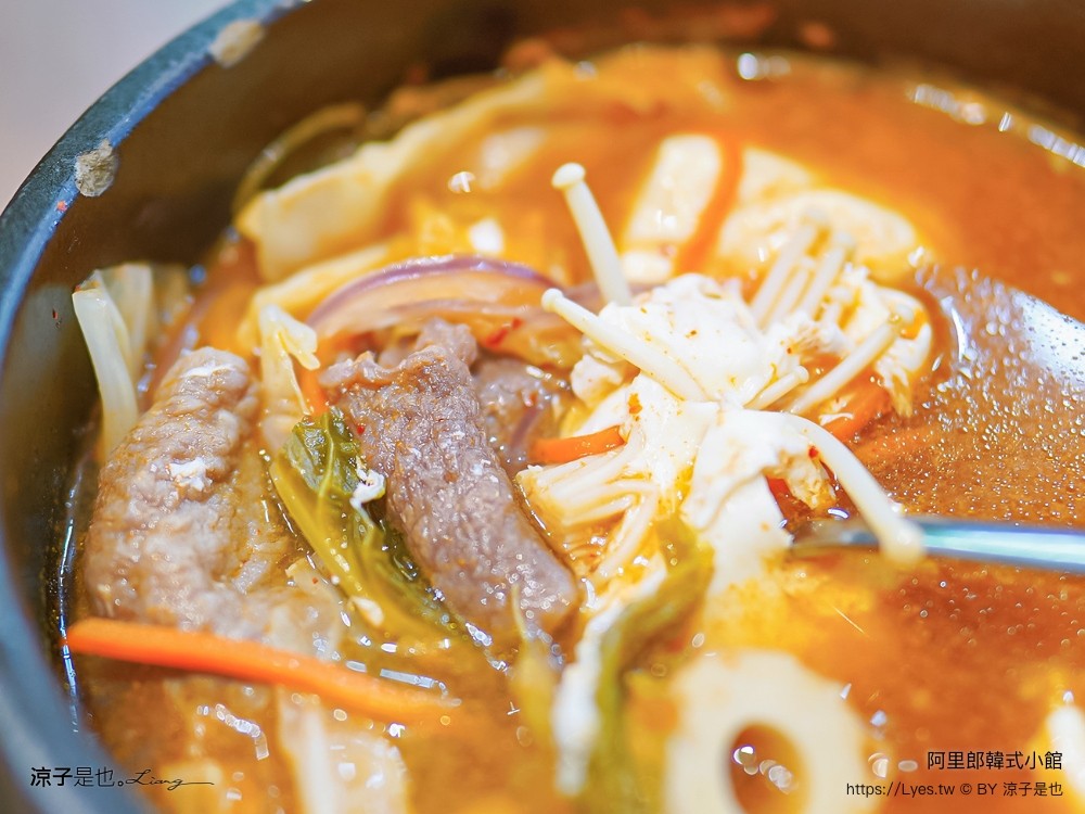 阿里郎韓式小館 菜單 台中科博館美食 平價韓式料理 石鍋拌飯 韓式煎餅 辣炒年糕