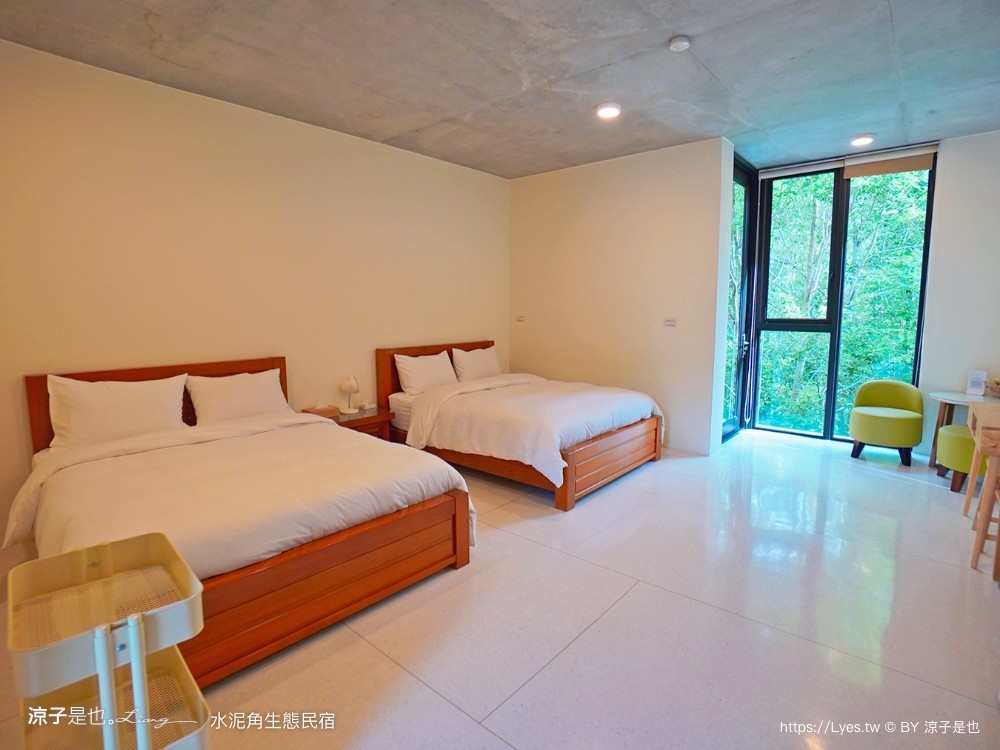 埔里住宿 水泥角生態民宿 南投埔里民宿 包棟民宿 生態導覽 房型 早餐 晚餐 桃米親水公園住宿 一泊二食