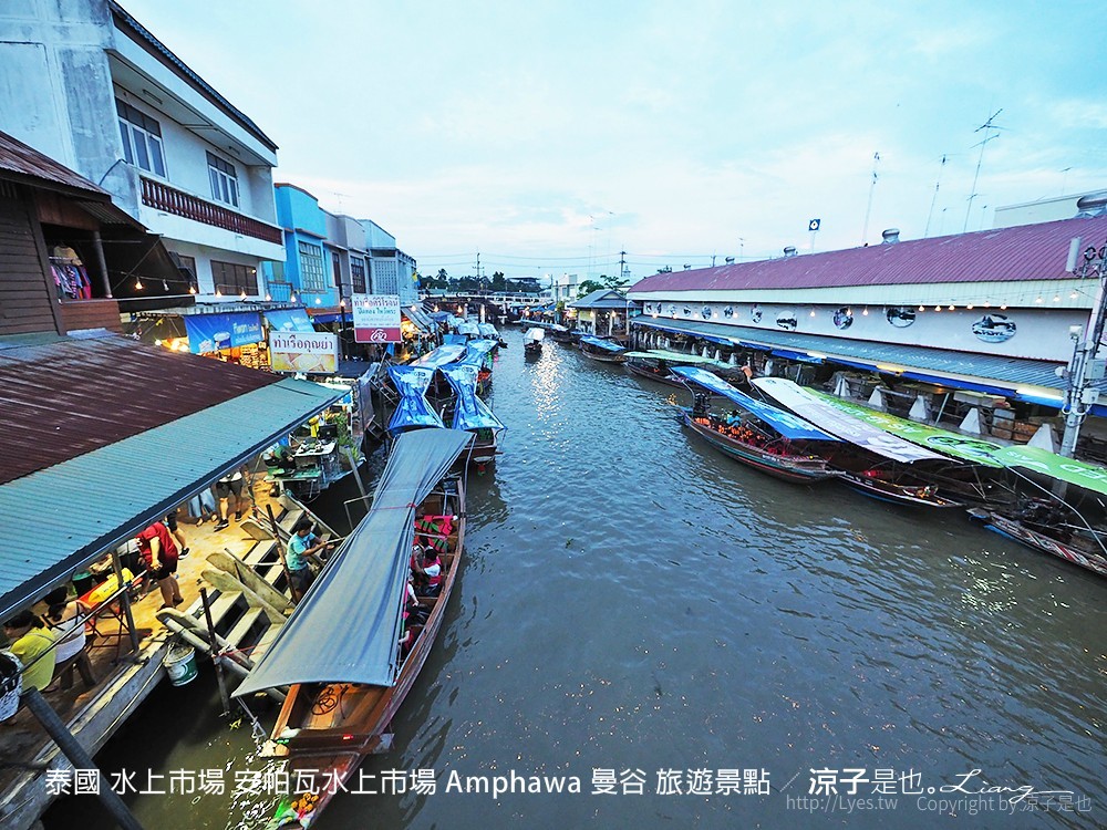 泰國 水上市場 安帕瓦水上市場 Amphawa 曼谷 旅遊景點