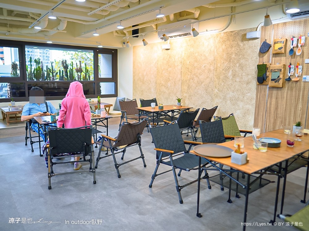 in outdoor 臥野 菜單 台中北屯早午餐 露營風 新開幕餐廳 戶外野餐風 美食