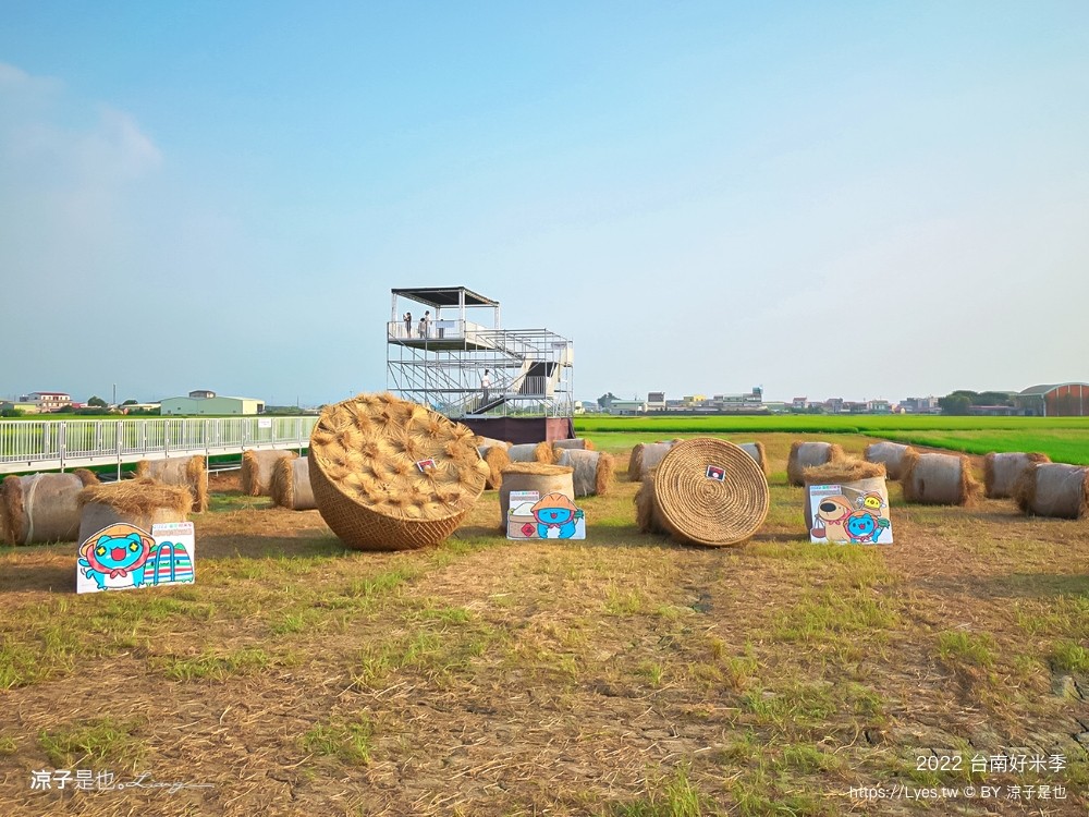 2022台南好米季 台南後壁景點 稻田彩繪 貓貓蟲咖波 稻陣走健走活動 網美打卡 親子景點