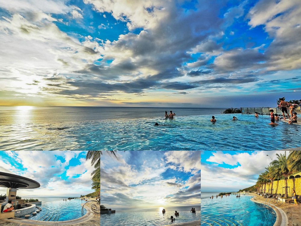 墾丁-H會館 無邊際海景泳池太夢幻 墾丁親子住宿推薦 兒童遊戲室x賽車道xVR虛擬實境