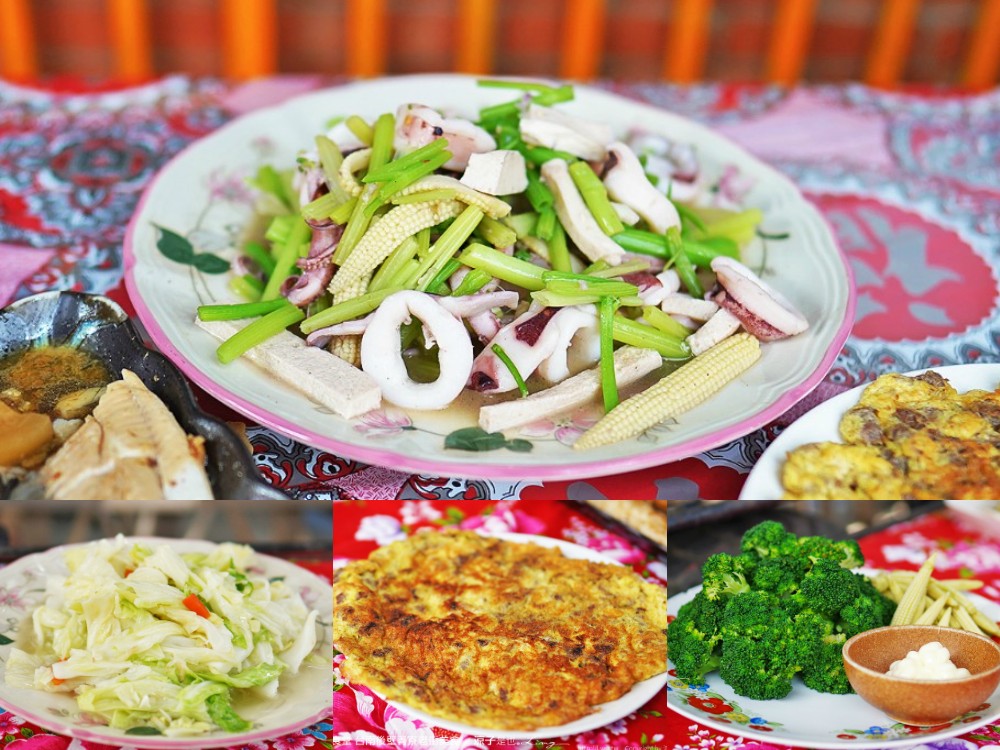 台南後壁-富貴食堂(附菜單) 菁寮老街美食 體驗古早味割稻飯 爌肉入味香Q好口感